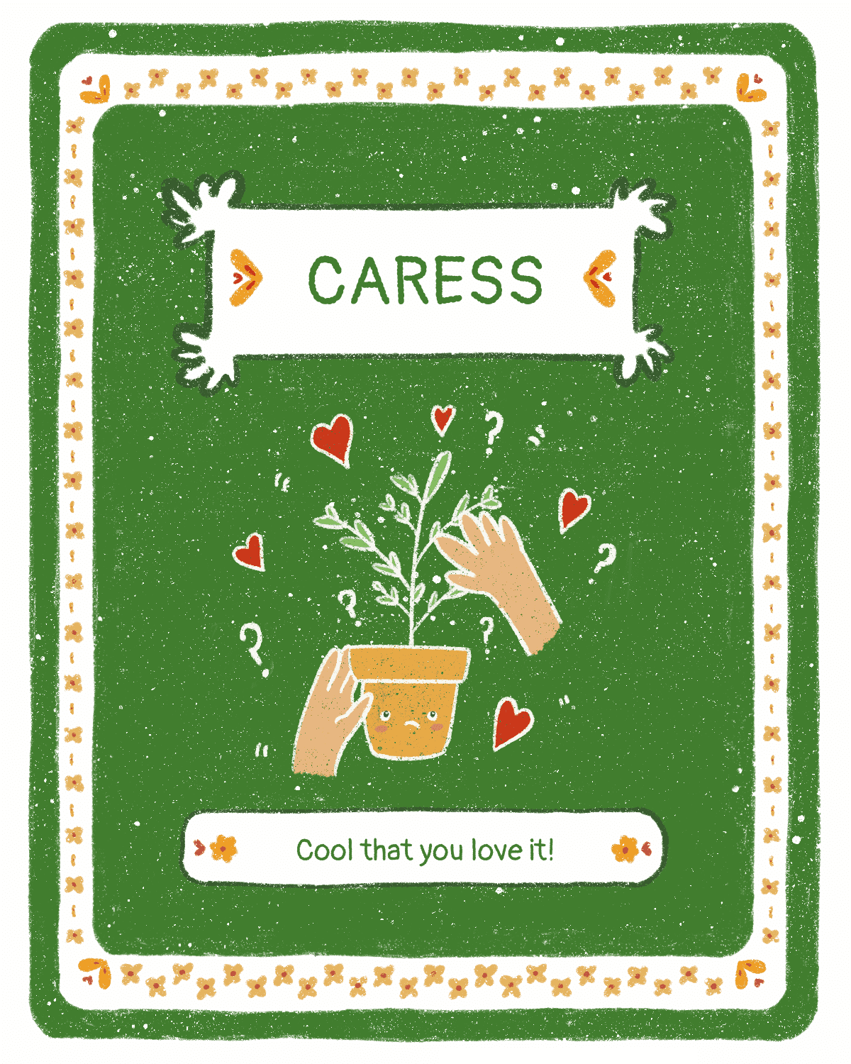Caress card