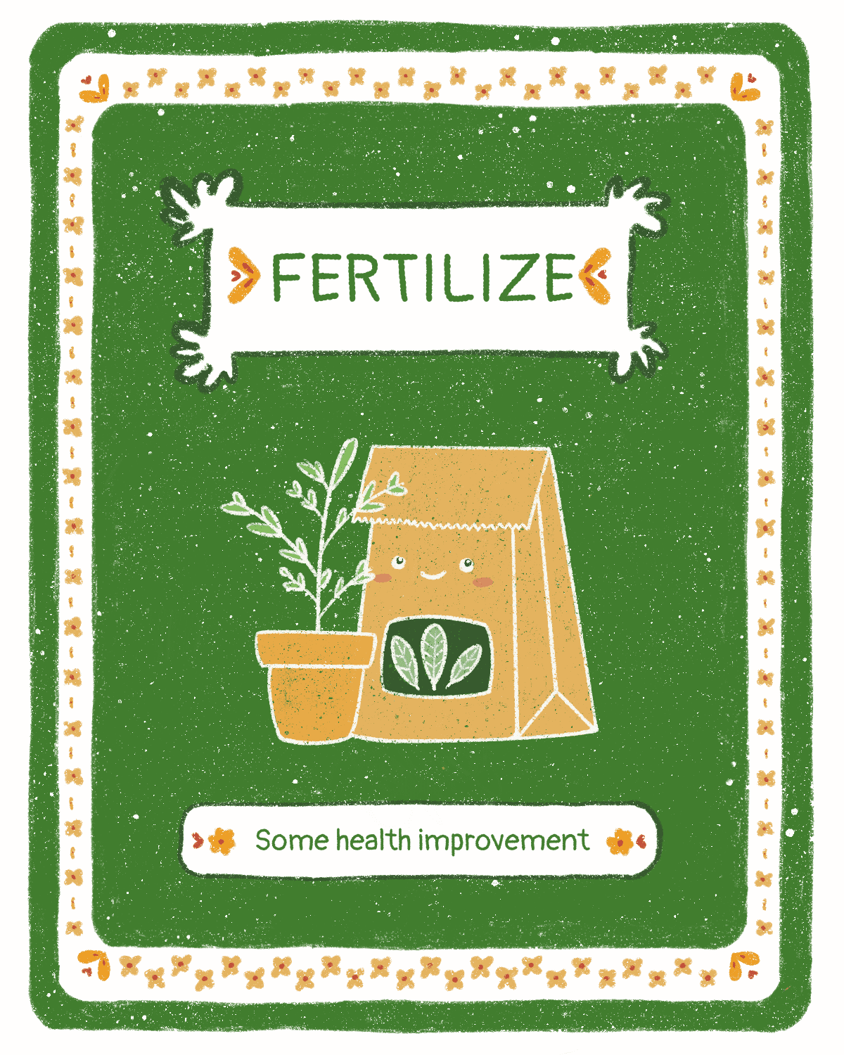 Fertilize card