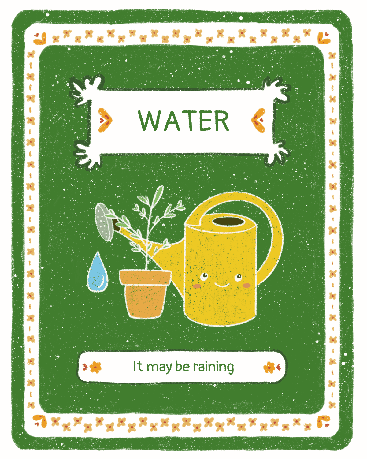 Water card